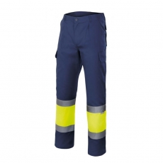 PANTALONI FODERATI BICOLORE AD ALTA VISIBILITA'