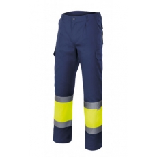 PANTALONI BICOLORE AD ALTA VISIBILITA'