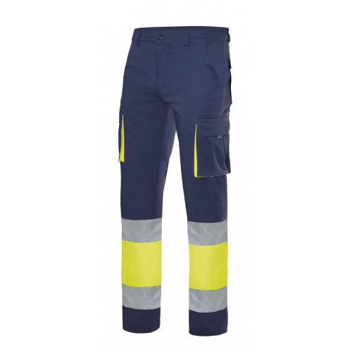 PANTALONI STRETCH BICOLORE AD ALTA VISIBILITA' PANTALONI STRETCH BICOLORE AD ALTA VISIBILITA'