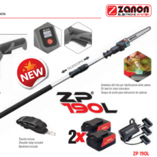 Potatore a batteria su asta telescopica Zanon ZP 190LA