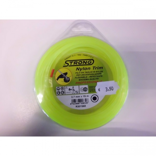 Filo per decespugliatore 3X15 MT tondo